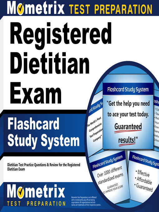Title details for Registered Dietitian Exam Flashcard Study System by Mometrix Dietitian Certification Test Team - Available